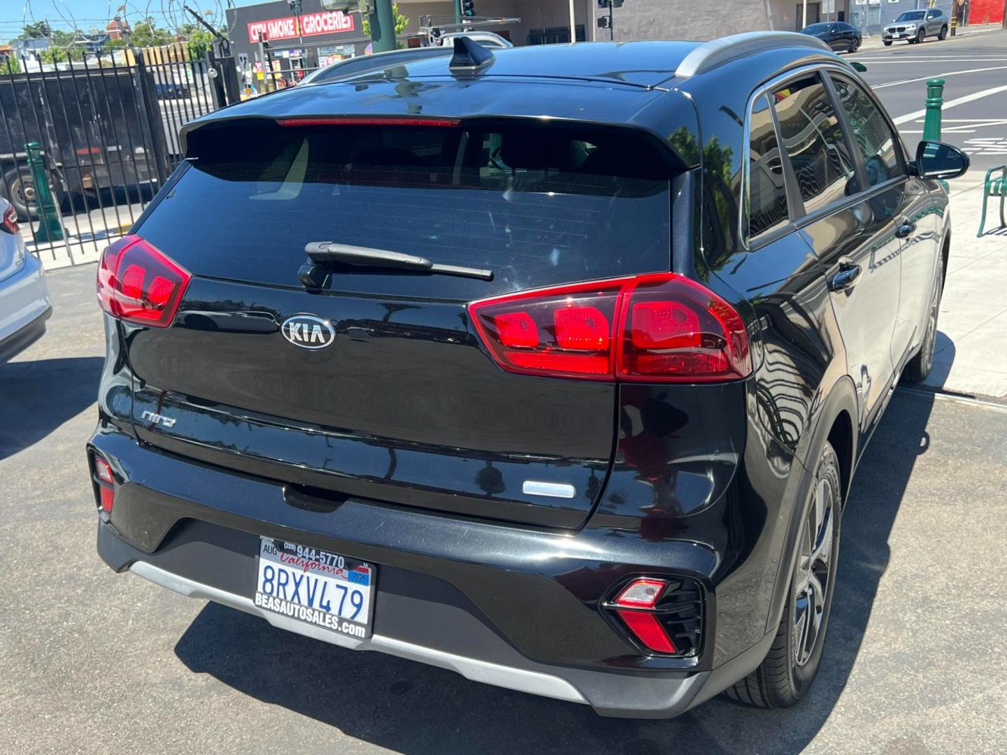 2020 BLACK /BLACK Kia Niro Plug In Hybrid (KNDCM3LD5L5) , located at 744 E Miner Ave, Stockton, CA, 95202, (209) 944-5770, 37.956863, -121.282082 - Photo#8